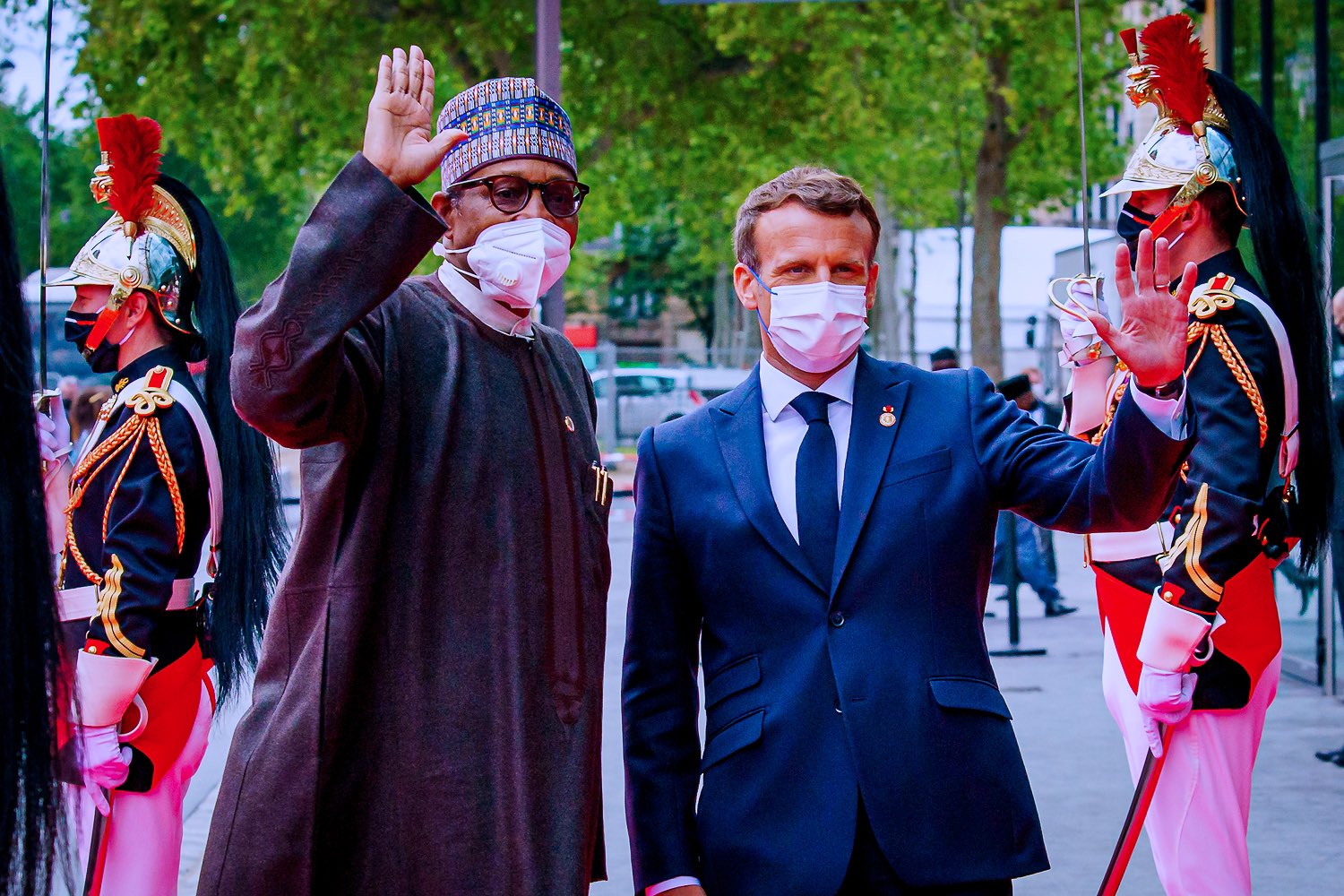 President Macron agrees to cooperate with Buhari to fight insecurity