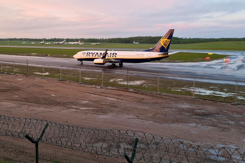 Lithuania launches terrorism investigation into the plane diversion
