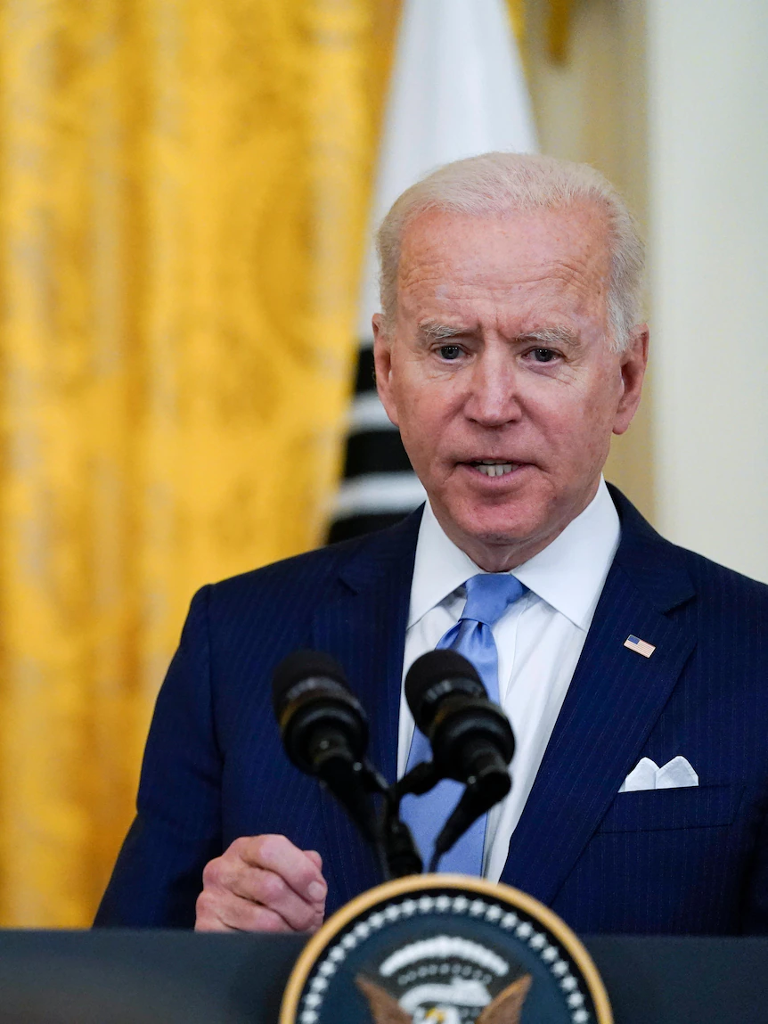 Joe Biden says he’s not being tested by Vladimir Putin ahead of their first meeting, despite cyber attack linked to Russia