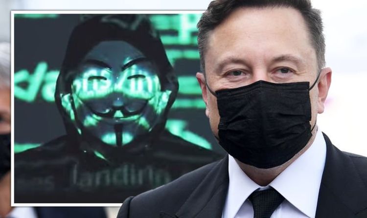 Elon Musk targeted by hacking group Anonymous over tweets sending Bitcoin price plunging
