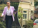 Mayor wannabe Maya Wiley seen leaving her $2.75 million Brooklyn home protected by private security