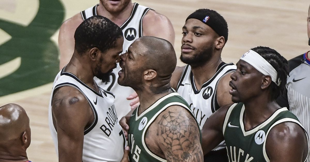 Nets security guard who shoved Bucks’ Tucker reprimanded by league -reports