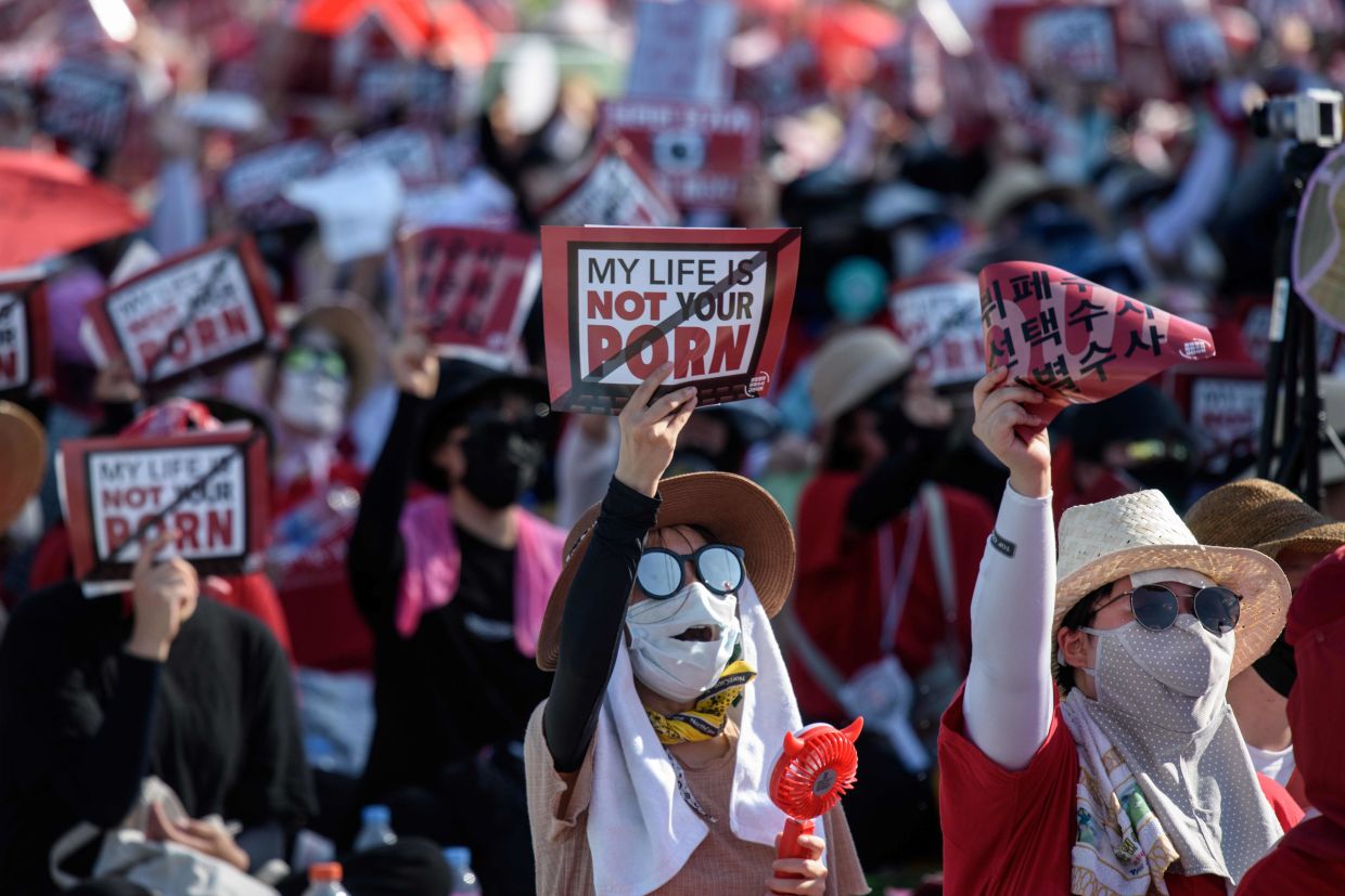 Digital sex crimes can be ‘murder’ to South Korean women’s identity, report finds