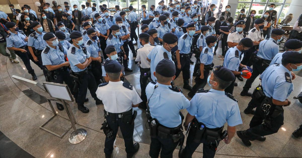 Hong Kong is officially wielding its national security law against journalists