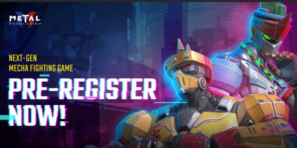 Metal Revolution is a unique cyberpunk fighting game with mechas, now open for pre-registration on Google Play