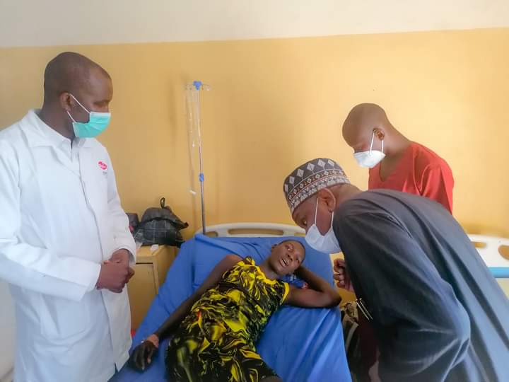 Photos: Atiku Visits Kebbi Students In Hospital After Rescue By Security Operatives