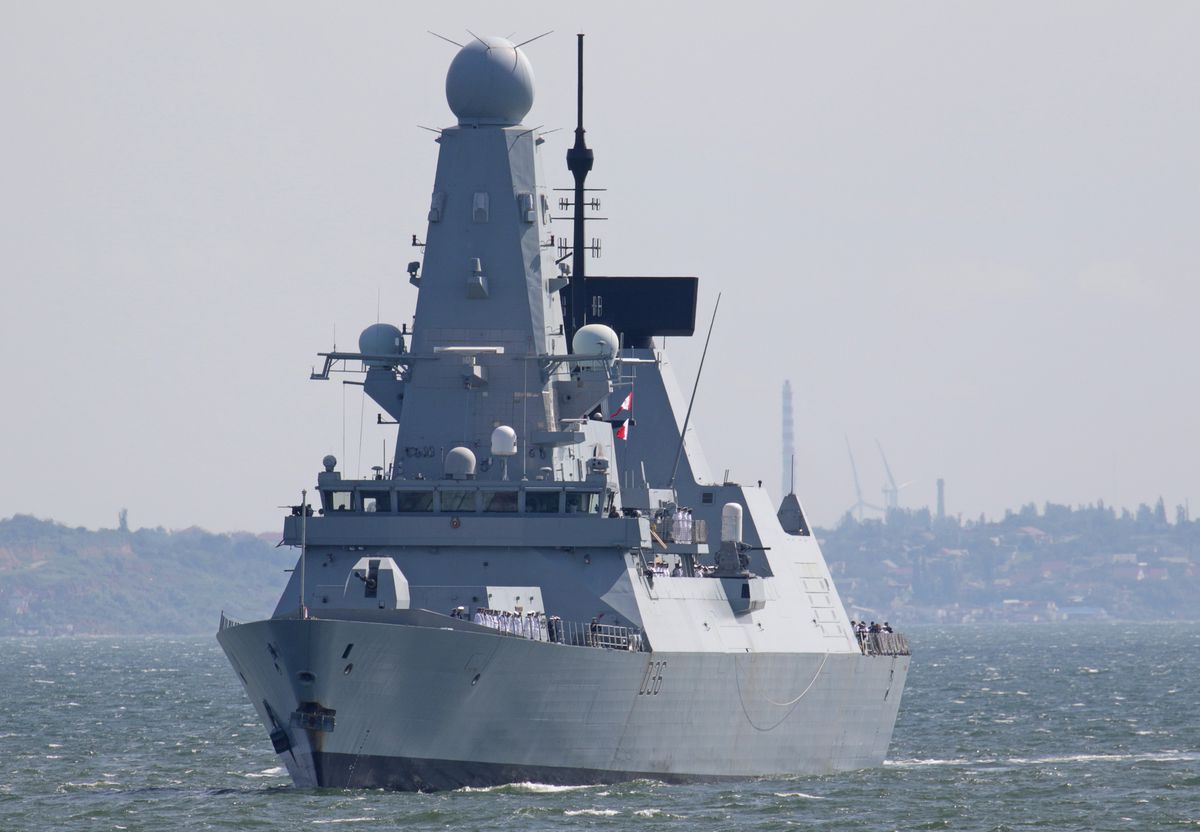 Russia claims to chase British destroyer out of Crimea waters with warning shots, bombs