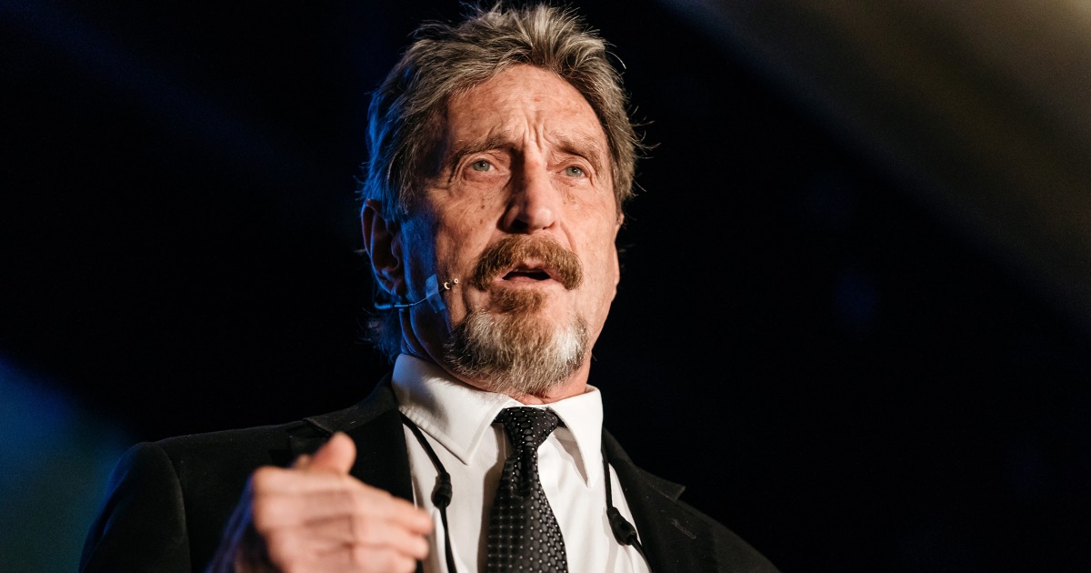 John McAfee was once the face of cybersecurity. Then his life spiraled.