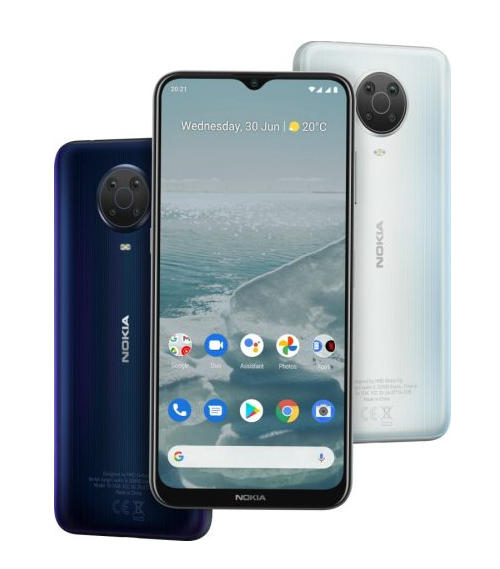 The Nokia G20 will land in North America for US$199 from next month with two OS updates and three years of security updates