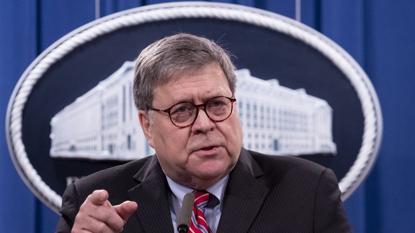 Former Attorney General Bill Barr on Trump’s election fraud claims: “It was all bullsh*t”