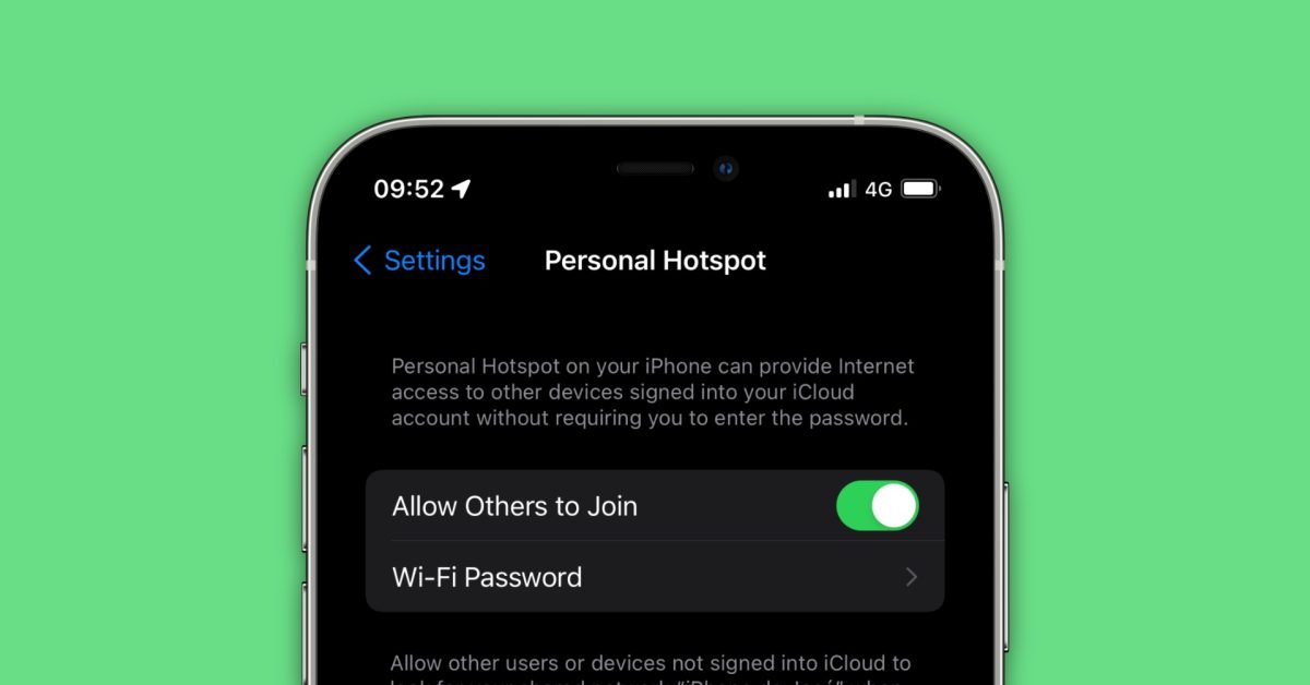 Hotspot connections will be safer in iOS 15 thanks to WPA3 security protocol