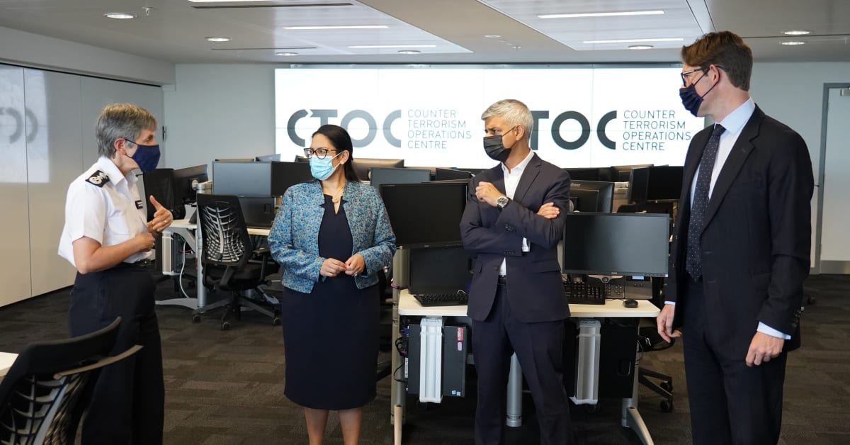 First elements of new Counter Terrorism Operations Centre in London unveiled