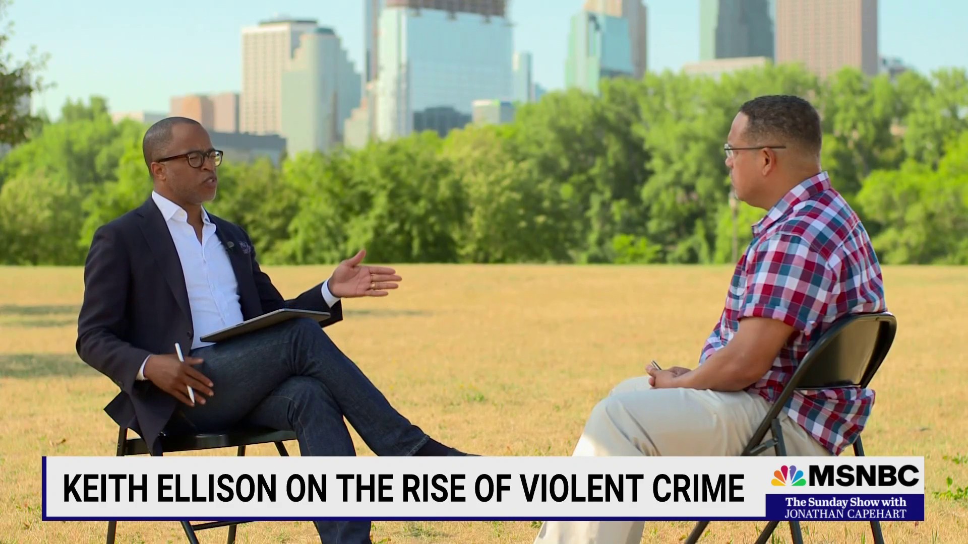 MN Attorney General Keith Ellison has a theory on the rise of violent crime sweeping the U.S.