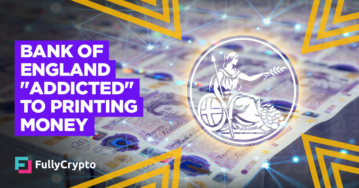 Bank of England “Addicted” To Printing Money Says Report