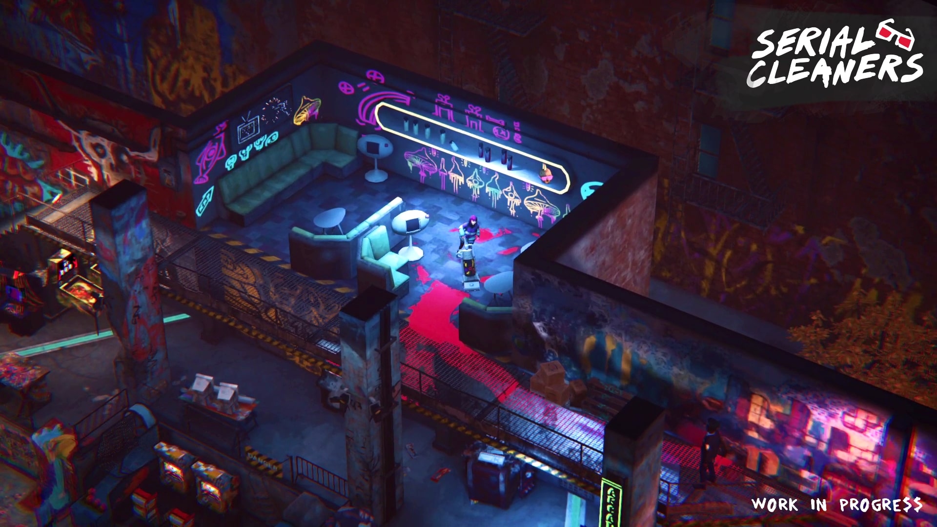 Serial Cleaners gameplay trailer is a masterclass in crime scene clean-up