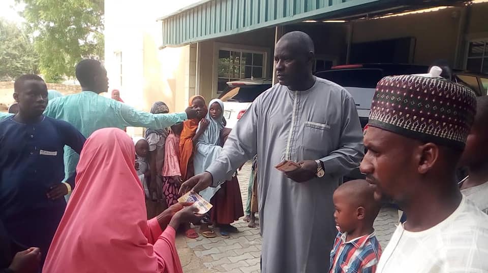 Outrage as Nigerian lawmaker caught on video throwing money at ‘constituents’