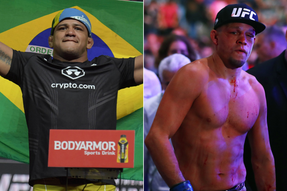 Gilbert Burns willing to bet big money with Nate Diaz on proposed UFC 268 matchup