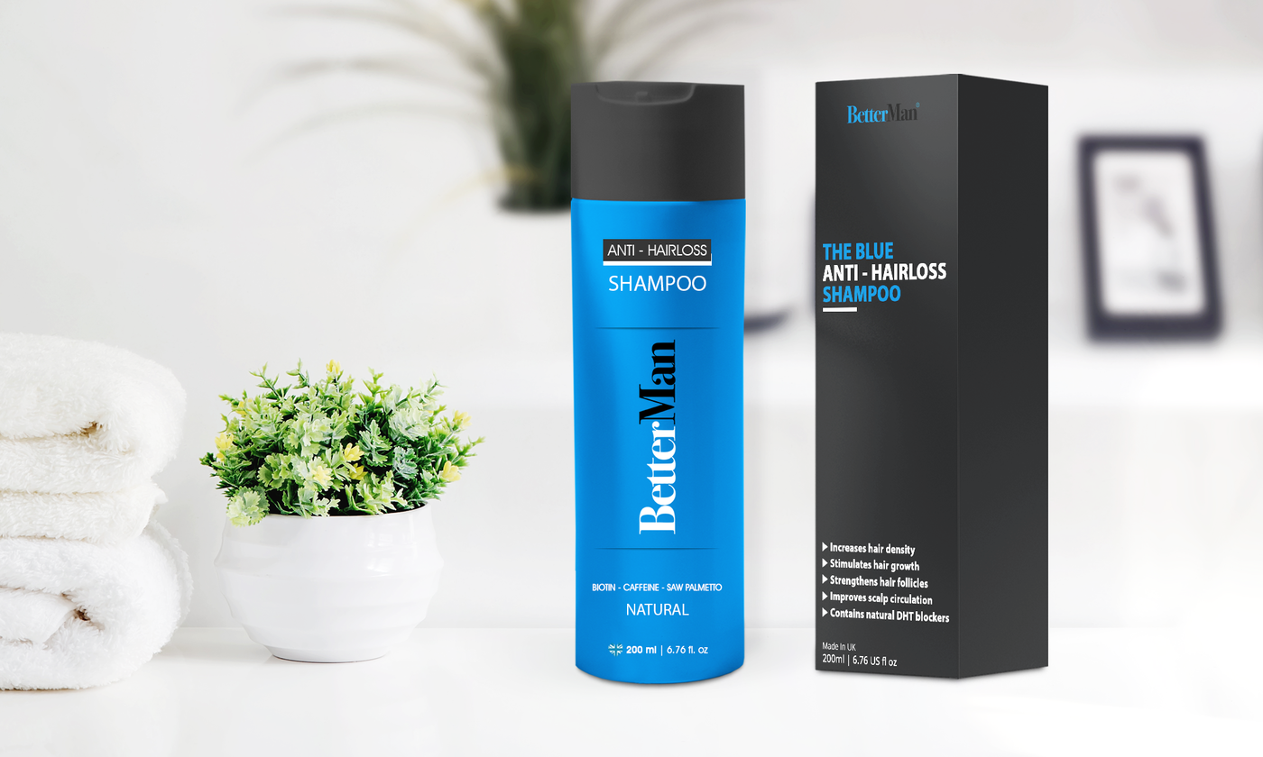 BetterMan Labs – British founded Men’s Health company started during lockdown to combat Hair Loss and raise money for Men’s Mental Health