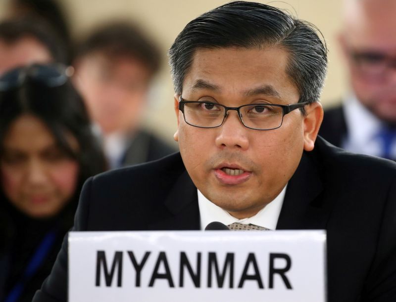 Myanmar U.N. envoy says personal security stepped up amid threat