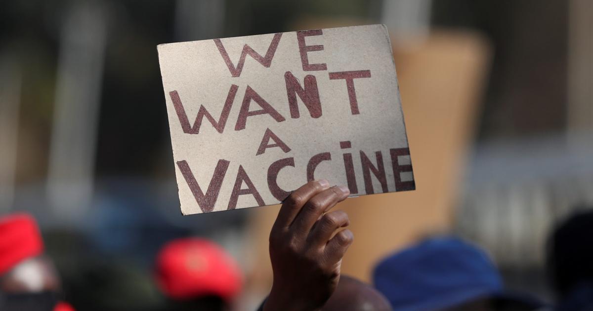 Low vaccine rates in Africa are a global security issue