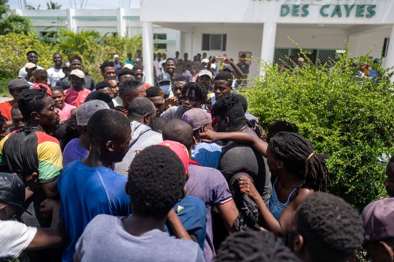 Haiti faces anger and despair a week after quake, fanning security fears