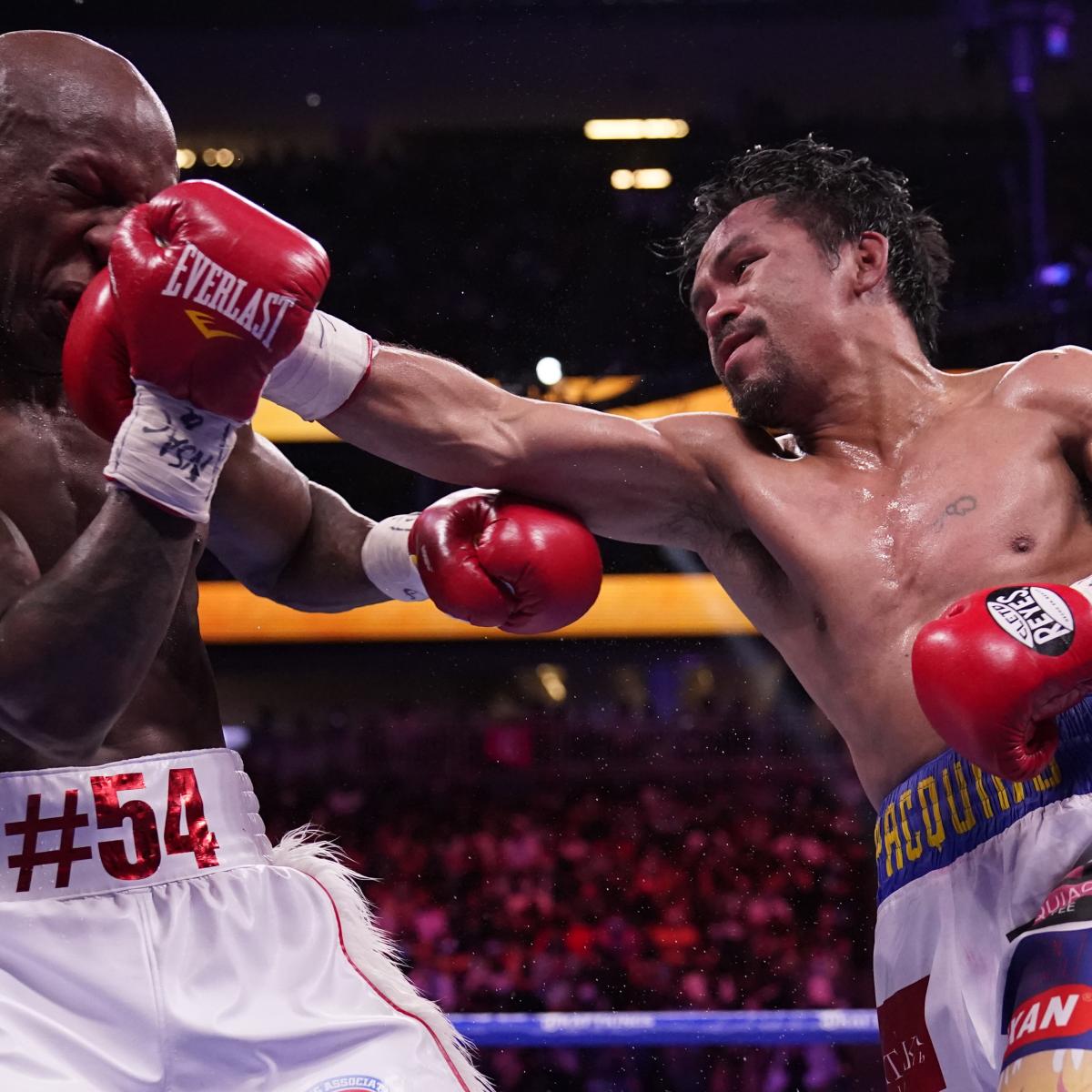 Pacquiao vs. Ugas Purse: Prize Money Payouts After Main Event Fight