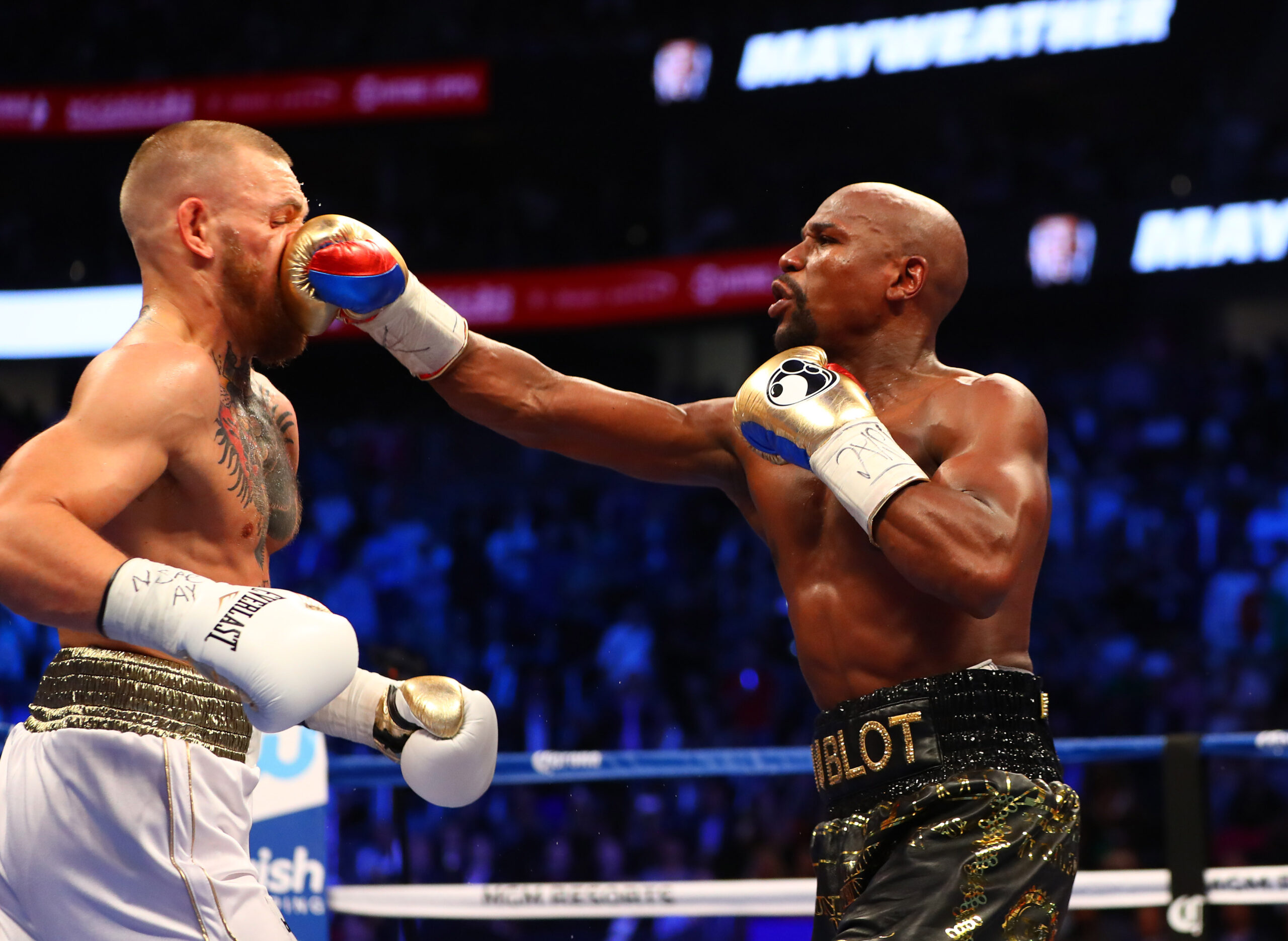 Today in MMA history: Floyd Mayweather TKOs Conor McGregor in 10th round of ‘The Money Fight’