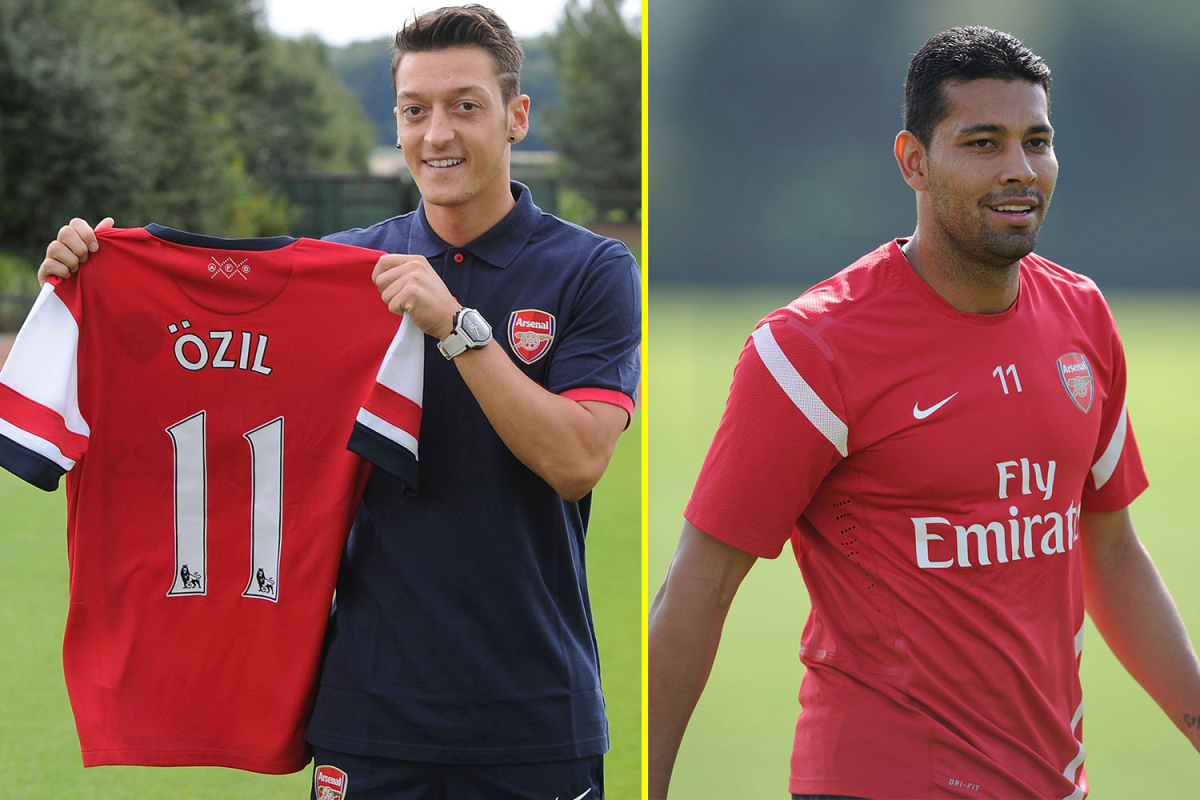 Arsenal transfer deadline day moments: Mesut Ozil’s big-money move from Real Madrid, underwhelming Andre Santos deal, Thomas Partey/Lucas Torreira swap