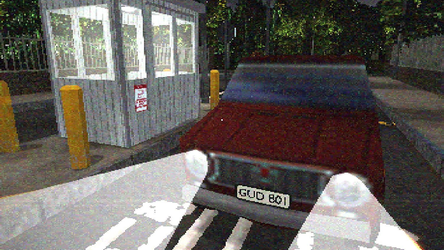 Security Booth is like a spooky PS1 version of Papers Please