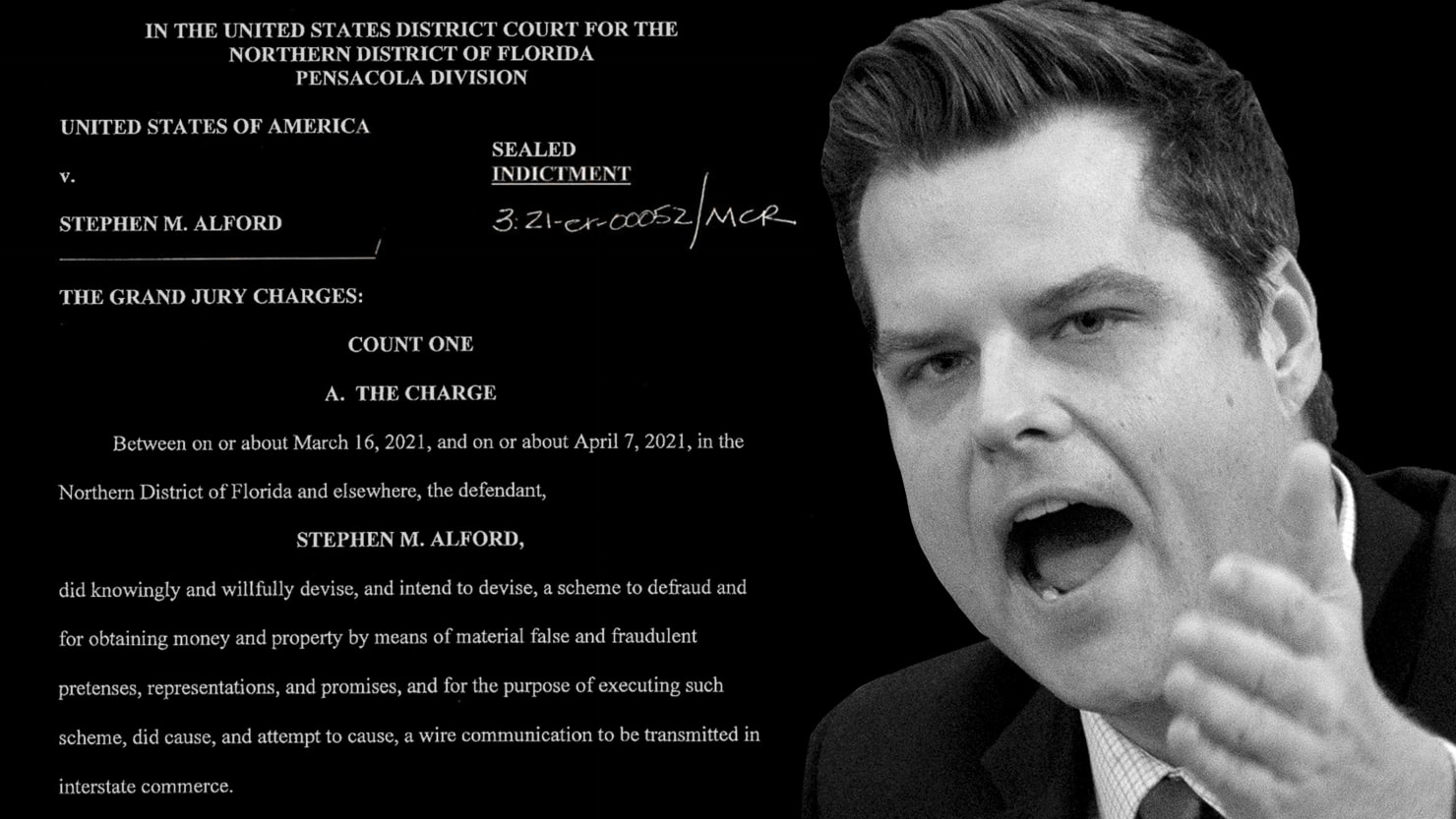 Convicted Fraudster Charged With Trying to Bilk Rep. Matt Gaetz and Dad for $25 Million