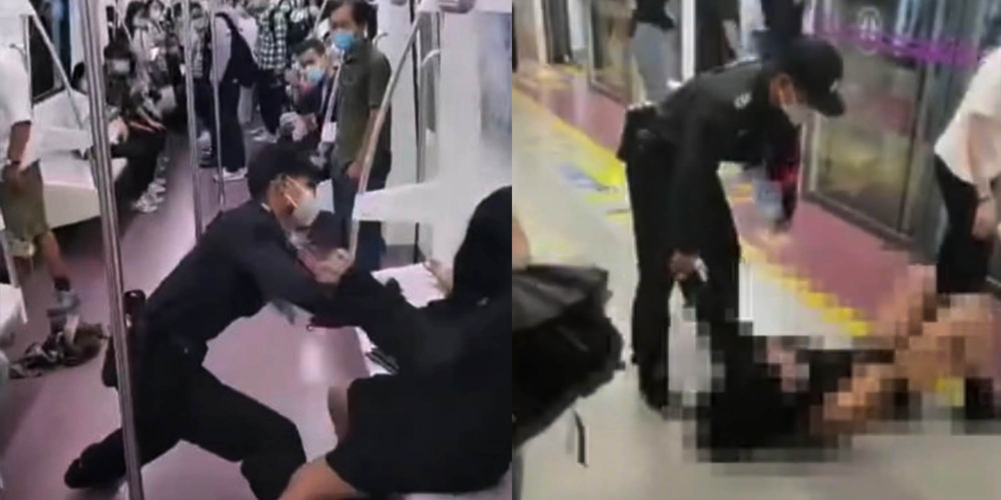 Xi’an Subway Under Fire After Security Mishandles Female Passenger