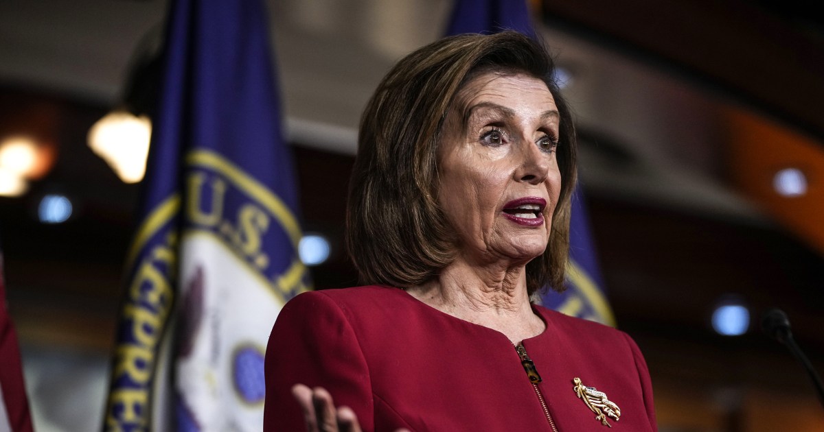 Pelosi to hold security briefing ahead of Sept. 18 rally planned by Trump supporters