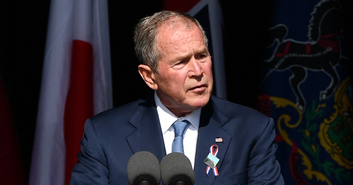 In 9/11 speech, Bush pays tribute to ‘America I know,’ calls out domestic terrorism threat