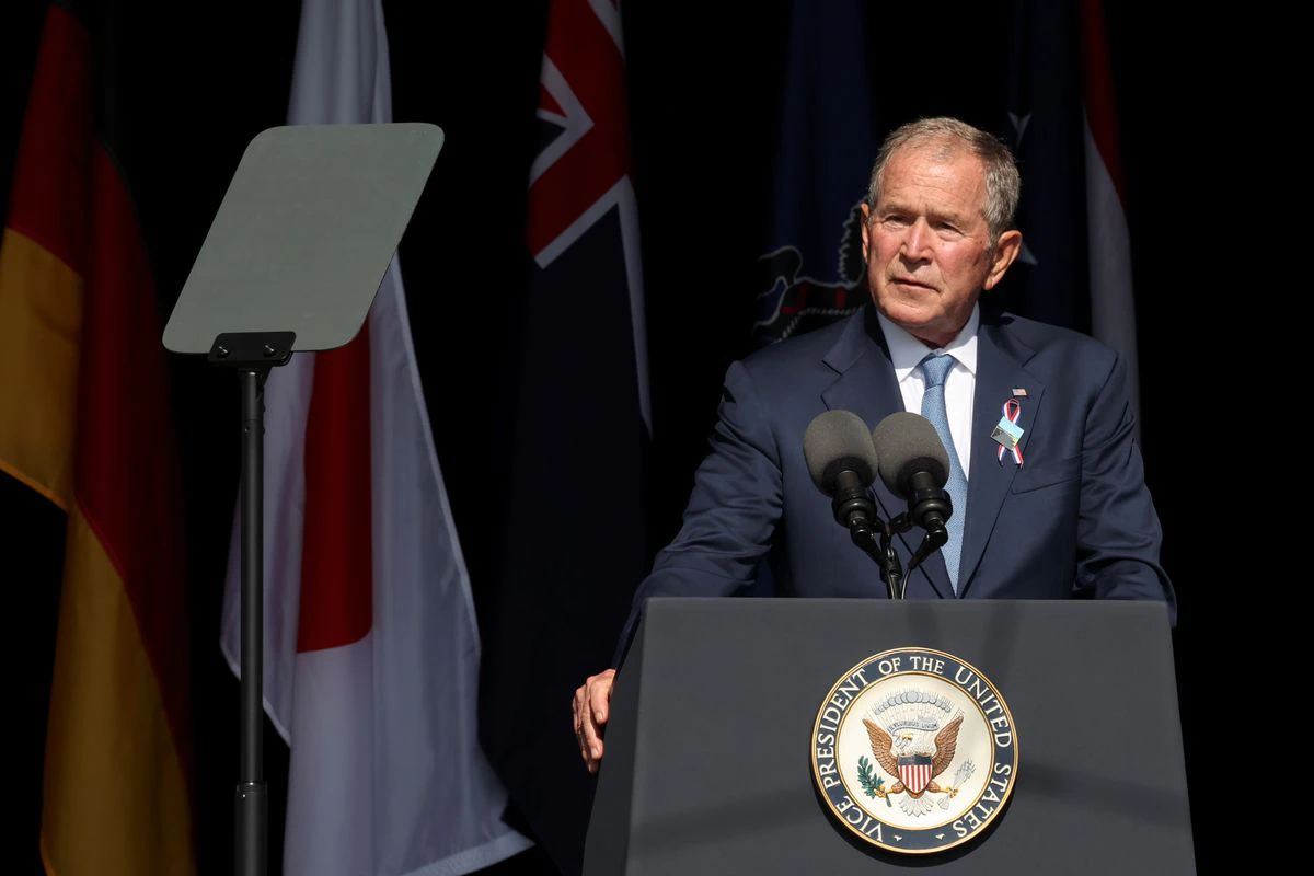 In 9/11 anniversary speech, George W. Bush calls out threat of domestic U.S. terrorism