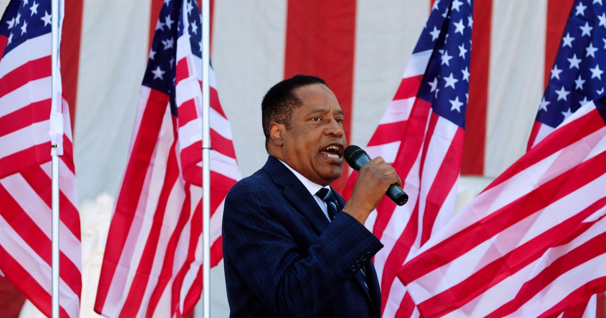 As Newsom leads California recall polls, Larry Elder pushes baseless fraud claims