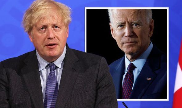 Boris Johnson to make major national security announcement with Joe Biden TONIGHT