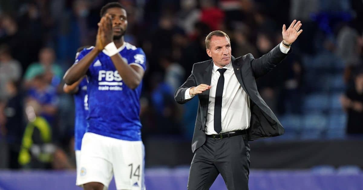 Rodgers points to ‘crime’ Leicester must not commit after Europa draw