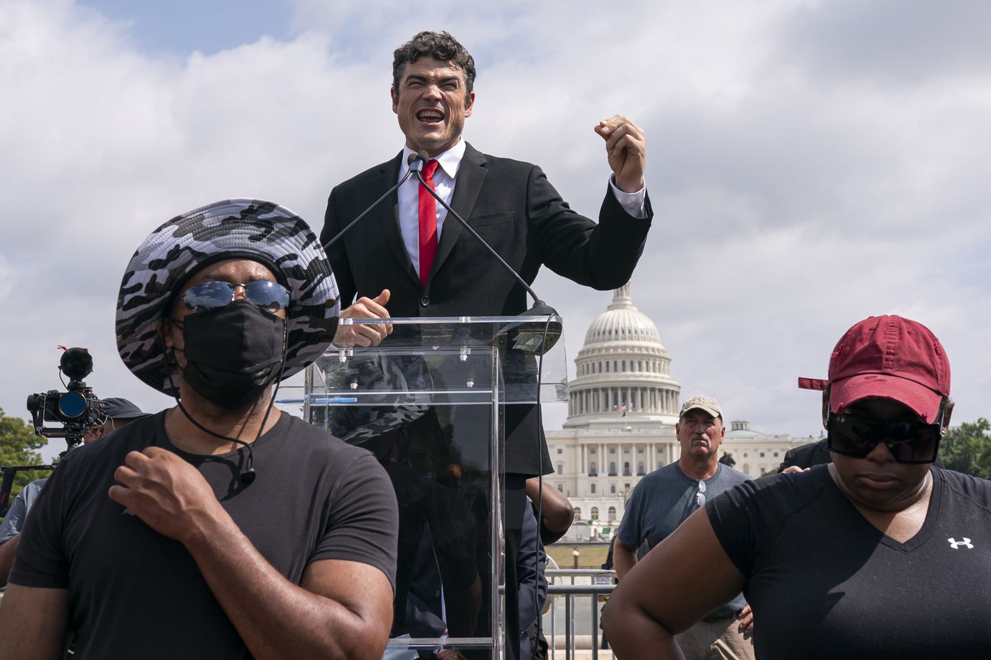 ‘Justice for J6’ rally falls short of attendance expectations, security threats