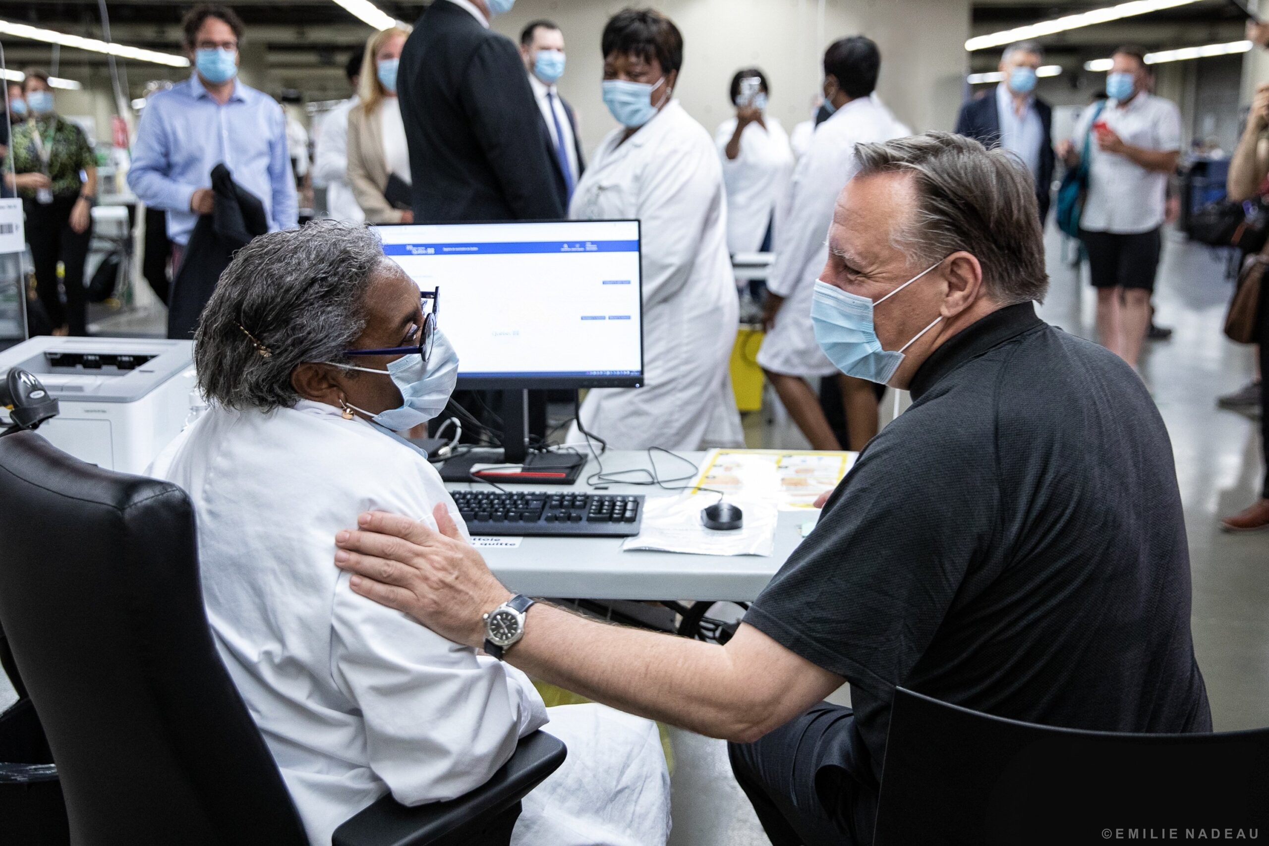 François Legault comments on last week’s plan to offer financial incentives for nurses