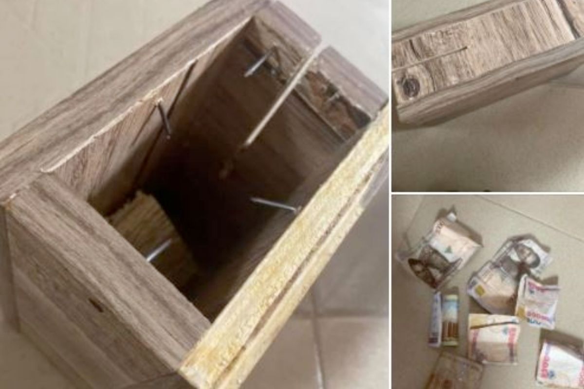 Lady Cries Out After Money She Was Saving In A Piggy Bank Strangely Vanished