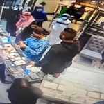 WATCH: Video emerges of brazen Gateway Mall jewellery store robbery, security guard shot