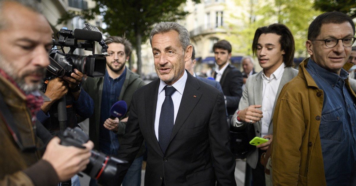French ex-president convicted in campaign financing case