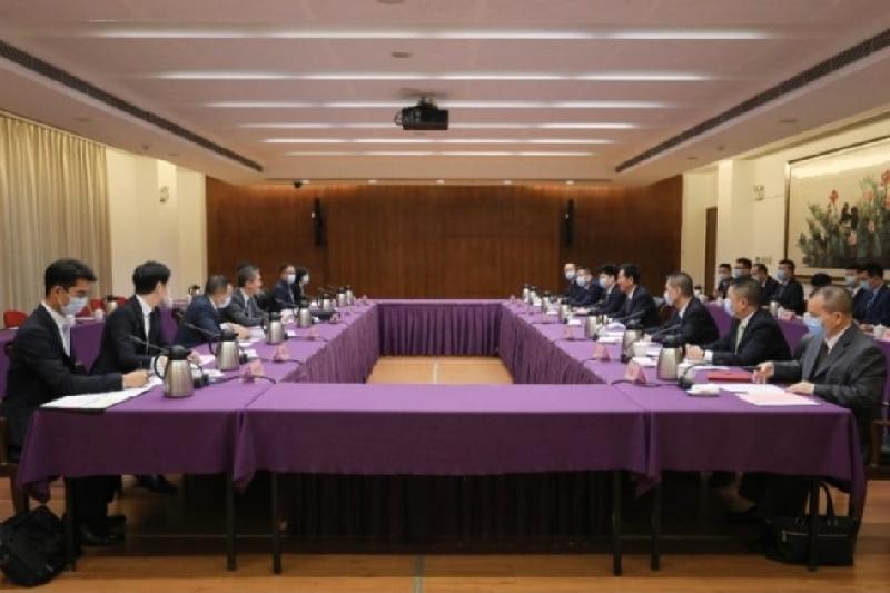 CP meets Guangdong Provincial Public Security Department and Guangdong Coast Guard officials to combat smuggling activities (with photo)