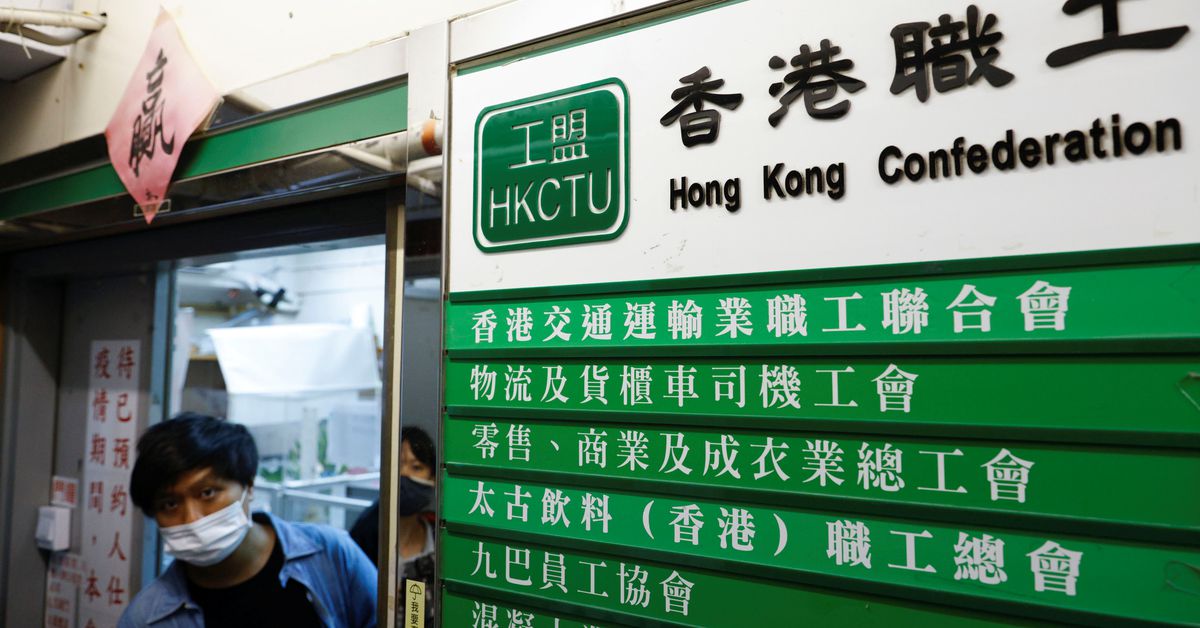 Hong Kong trade union disbands as impact of security law deepens