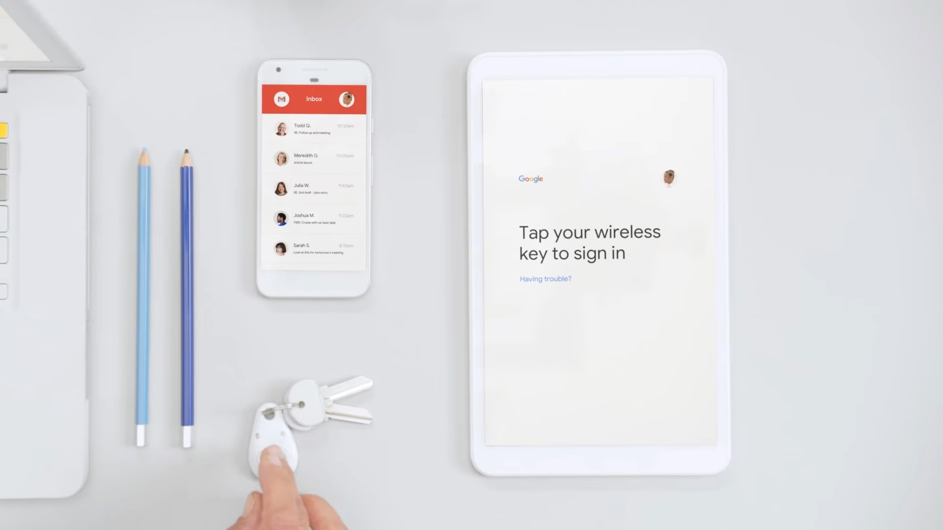 Google will give free security keys to ‘high risk’ users