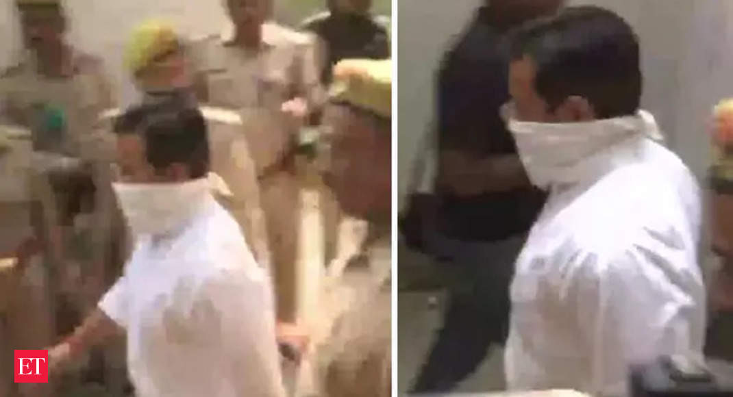 Lakhimpur incident: Ashish Mishra, son of MoS Home Ajay Mishra Teni, arrives at Crime Branch office