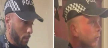 Met warns over fraudsters dressing up as police after pair pictured entering home