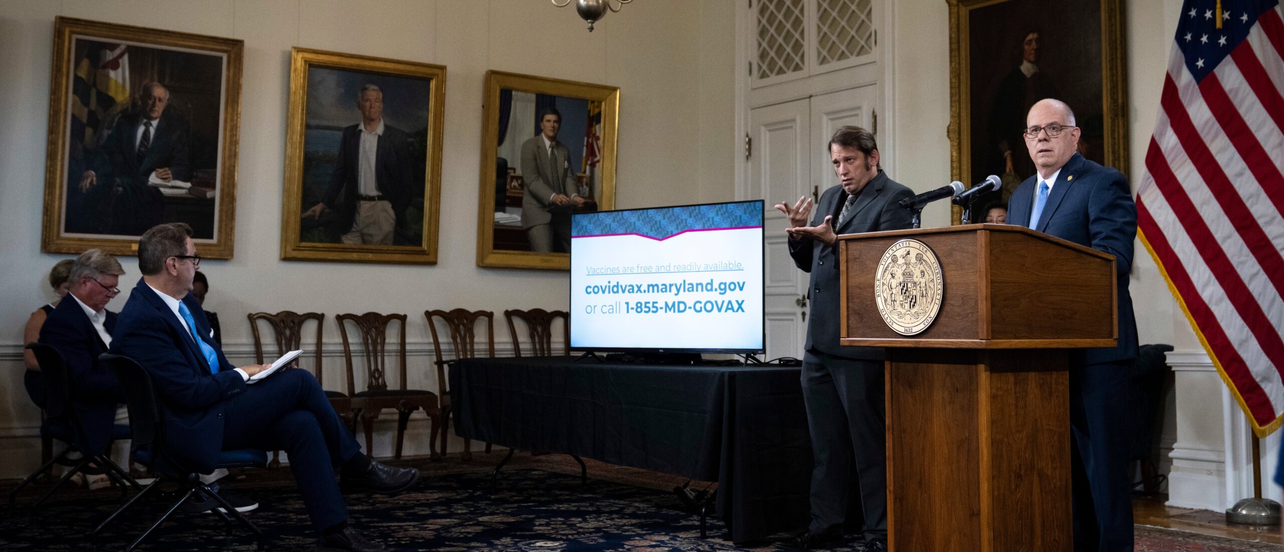 Democrats Call Gov. Larry Hogan’s Plan To ‘Refund’ Police ‘Divisive Rhetoric’ Amid Baltimore Crime Spike