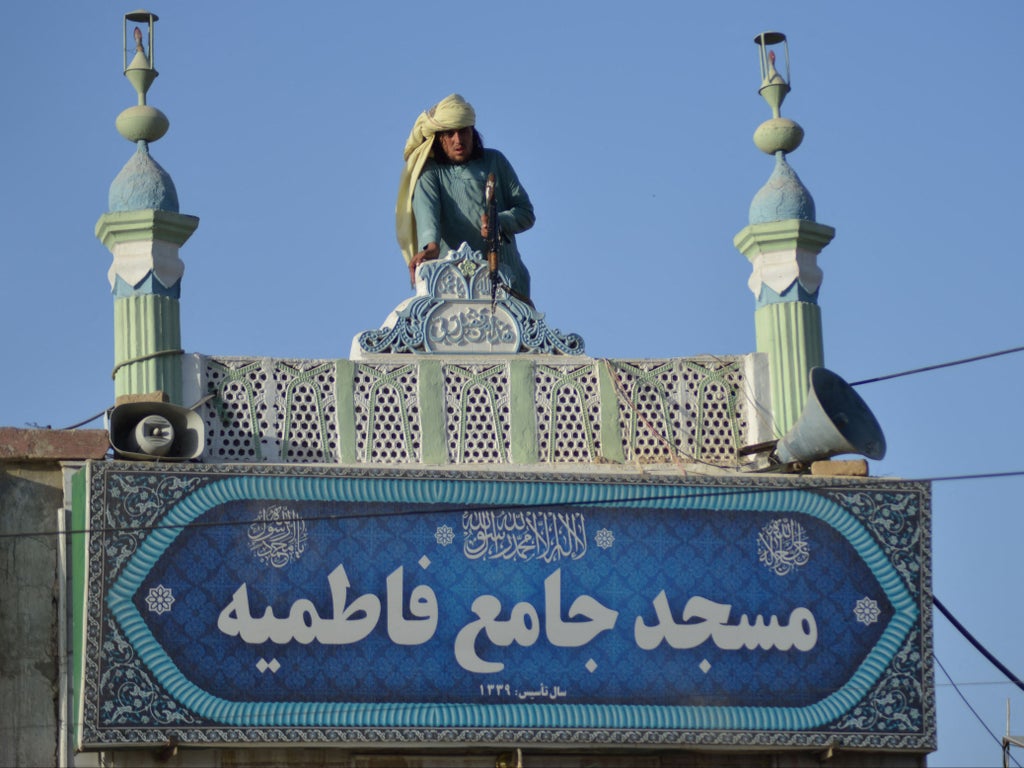 Taliban pledge to step up security at Shia mosques in Afghanistan after two suicide bombings in a week