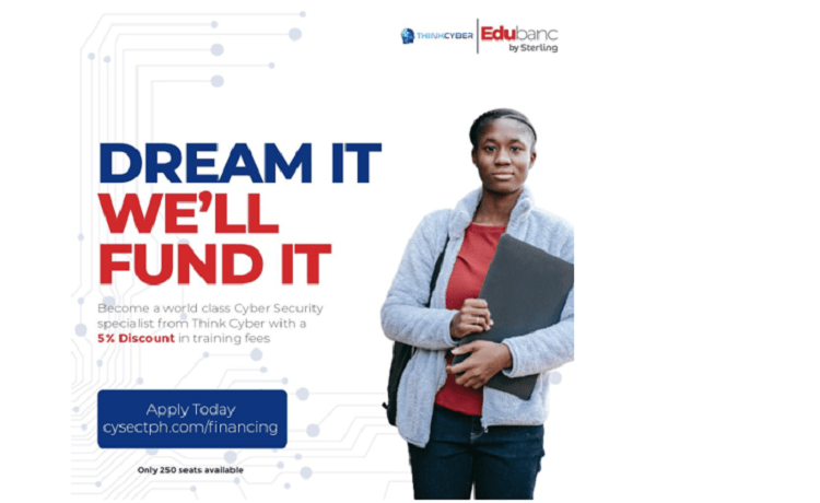 300 Cysec jobs for grabs as Sterling Bank Plc partners with Think Cyber Nigeria in their ongoing $122.5 million discounted Cyber Simulator Training